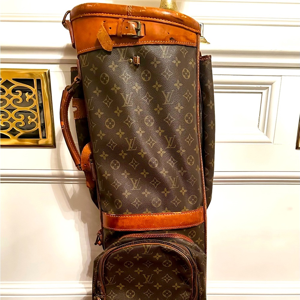 Louis Vuitton vintage collectible golf bag.